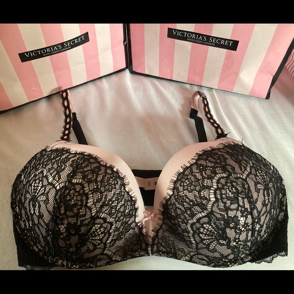VS Dream Angels Lightly Lined Demi Wireless Bra 38DD NWT & matching panty set - Picture 6 of 12